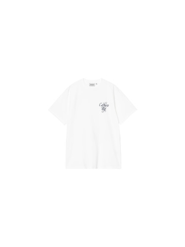Carhartt WIP S/S Vestige T-Shirt White Stone washed Мъже - Тениски Carhartt WIP - Бял - I036220_02_06-L - Size: L