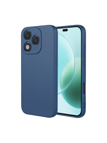 Силиконов кейс iPaky матиран, За Honor 600 Lite, Тъмносин