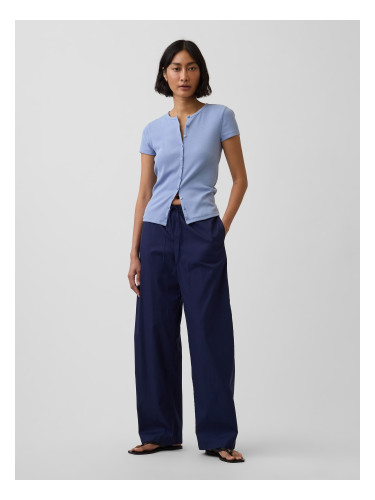 Дамски панталон GAP Twill Easy Barrel