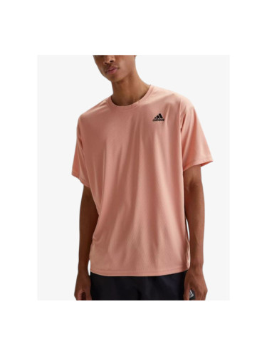 ADIDAS Yoga Sports Round Neck Short Sleeve Tee Pink