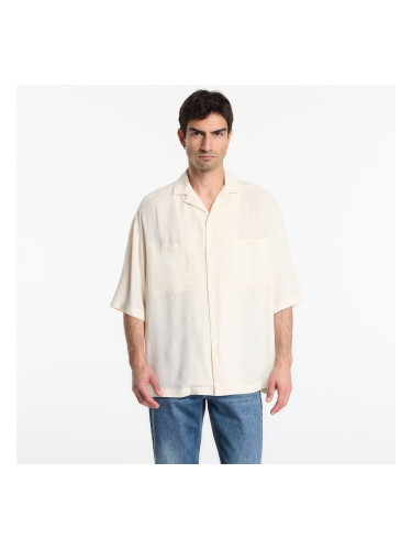 Риза Urban Classics Oversized Resort Shirt White Sand L