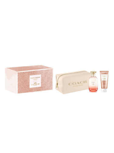 КОМПЛЕКТ COACH Dreams Sunset Eau De Parfum + Body Lotion + Pouch Eau de Parfum дамски 90ml