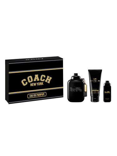 КОМПЛЕКТ COACH Men Eau De Parfum + Travel Spray + Shower Gel Eau de Parfum мъжки 100ml