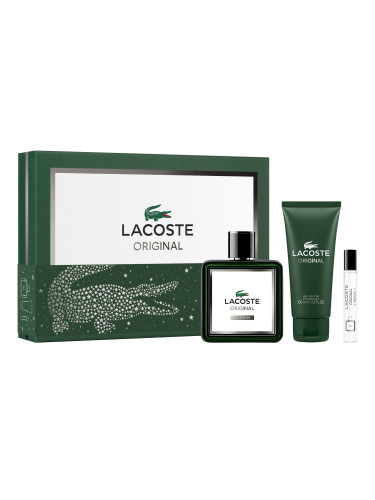 КОМПЛЕКТ LACOSTE Original Parfum + Travel Spray + Shower Gel Parfum мъжки 100ml