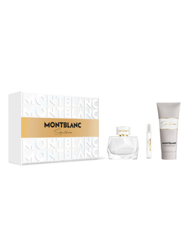 КОМПЛЕКТ MONTBLANC Signature Eau De Parfum + Travel Spray + Body Lotion Eau de Parfum дамски 90ml