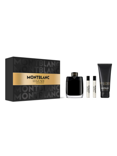 КОМПЛЕКТ MONTBLANC Legend Men Eau De Parfum + Travel Spray Edpx2 + Shower Gel Eau de Parfum мъжки 100ml
