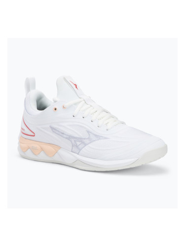 Дамски обувки за волейбол Mizuno Wave Luminous 3 white/aleutian/cloud pink