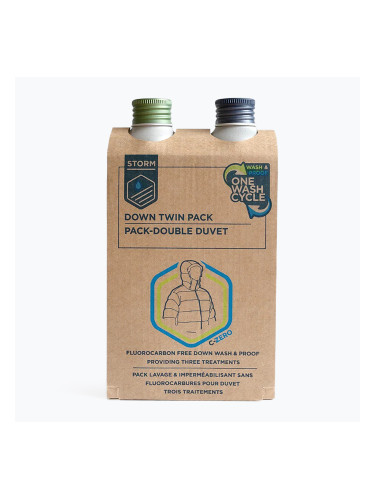 Течности за пране на дрехи Storm Down Wash Twin Pack 225 ml