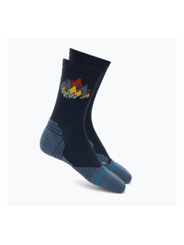 Чорапи Stance Peaks Robbed Light Crew navy