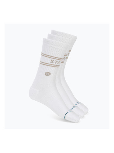 Чорапи Stance Vital Crew 3 pairs white