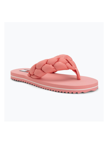 Дамски джапанки Tommy Hilfiger Braided Thong enchanted pink