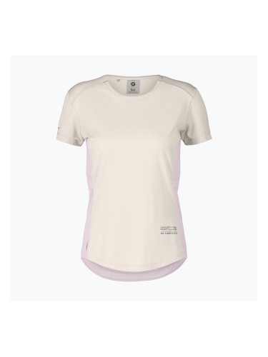 Дамска тениска за бягане SCOTT Endurance Tech cotton white/bliss pink