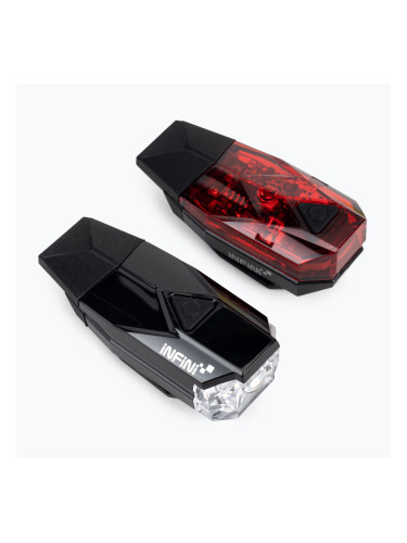 INFINI Комплект Mini Lava Usb Bike Lamp черен I-261WR-B