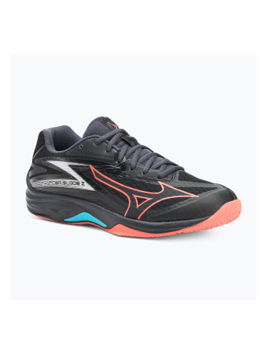 Обувки за волейбол Mizuno Thunder Blade Z black/neon flame/peacock blue