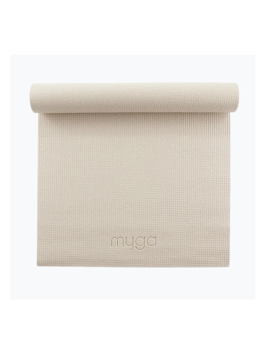 Постелка за йога Myga Entry Level 4 mm ecru