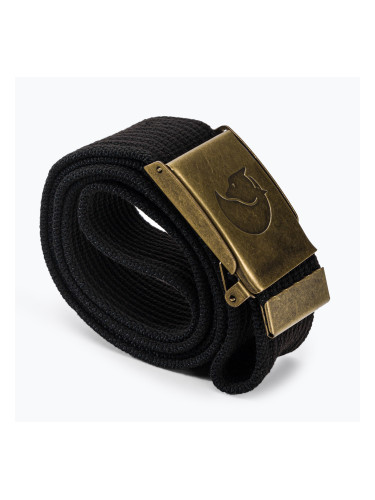 Колан Fjällräven Canvas Brass черен F77297
