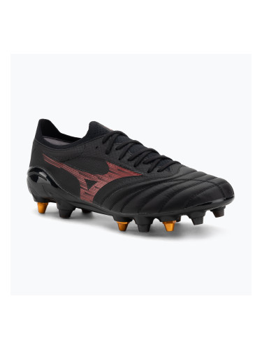 Мъжки футболни обувки Mizuno Morelia Neo IV Beta Elite Mix SG black/morelia 40th red/black