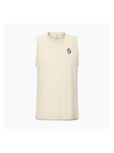 Мъжка тениска за бягане SCOTT Endurance LT Tank cotton white