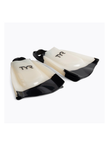 Плавници за плуване TYR Hydroblade в бяло и черно LFHYD