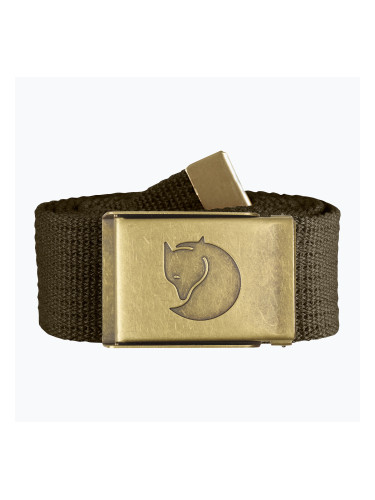 Fjällräven Canvas Brass Belt olive F77297