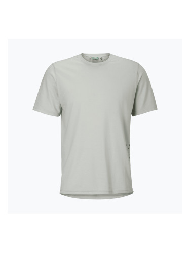 Мъжка тениска за бягане SCOTT Endurance DRI Tee spray grey/acid yellow