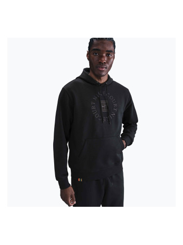 Мъжки тенис суитшърт Nike Court Dri-Fit Heritage French Terry Hoodie black/anthracite
