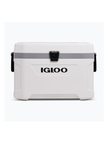 Хладилник за пътуване Igloo Latitude Marine Ultra 54 51 л бял/лунен пейзаж сив