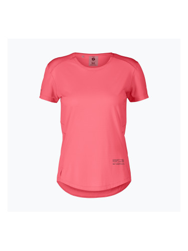 Дамска тениска за бягане SCOTT Endurance Tech digital pink