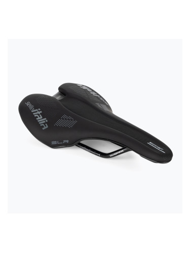 Седло за велосипед Selle Italia Slr Boost Tm Manganese Rail Soft-Tek черно SIT-041A120MHC001