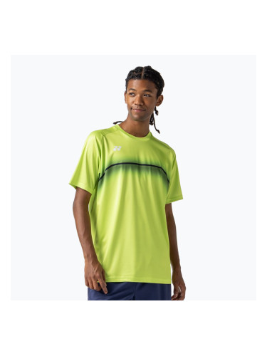 Мъжка тениска/фланелка за тенис YONEX 16859 Practice fresh lime