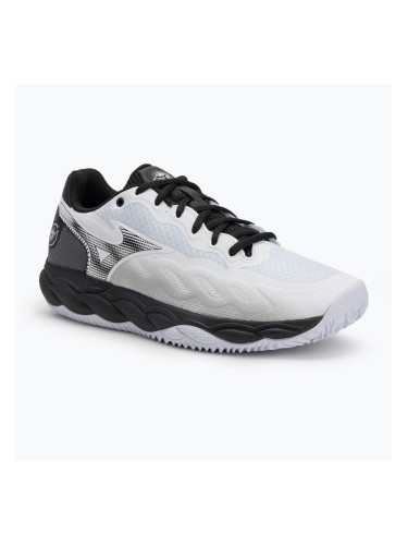 Мъжки обувки за тенис Mizuno Wave Enforce Court CC white/ black/ iron gate