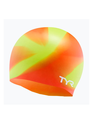 Шапка за плуване TYR Multi-Colour Silicone lime/multi
