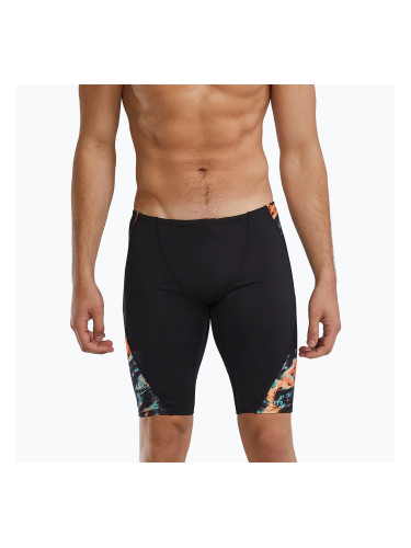 Мъжки шорти за плуване тип клин TYR Durafast Elite Validus Jammer orange/aqua/black