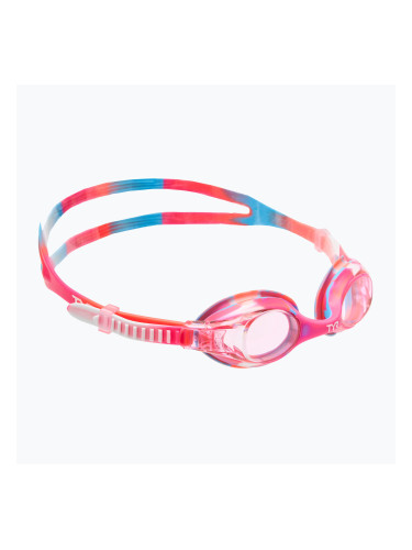 Детски очила за плуване TYR Swimple Tie Dye Non-Mirrored pink/pink/white