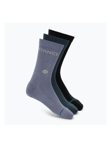 Чорапи Stance Origin Crew 3 чифта индиго
