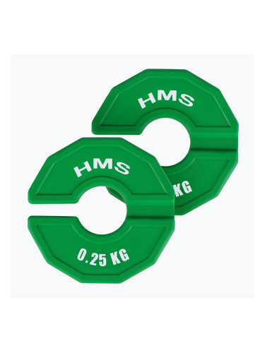 Тежест за наслагване на HMS TSN25 2 x 0,25 kg зелена