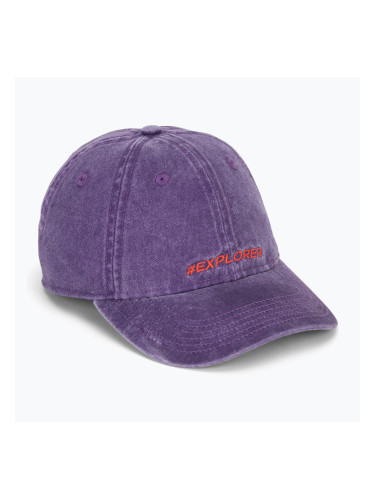 Детска бейзболна шапка BUFF Baseball brokes violet
