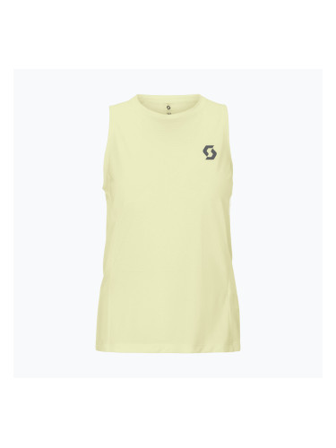 Дамска тениска за бягане SCOTT Endurance LT Tank pastel yellow