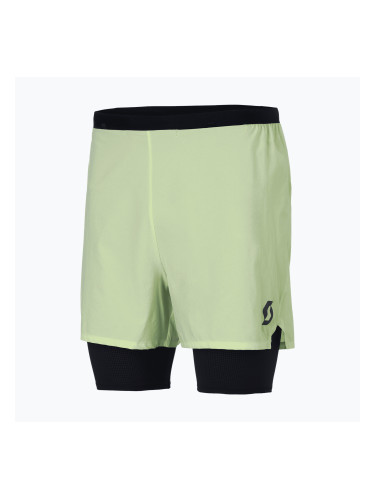 Мъжки шорти за бягане SCOTT Hybrid Endurance Tech acid yellow/black