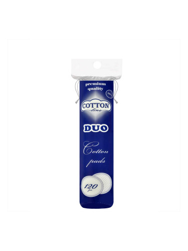 Тампони за грим Cotton Line DUO