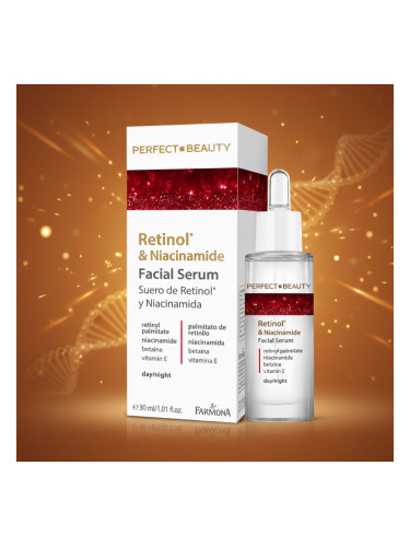 Серум за лице против бръчки Ретинол и Ниацинамид Farmona Perfect Beauty