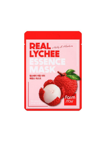 Маска за лице с личи Farmstay Real Lychee Essence Mask