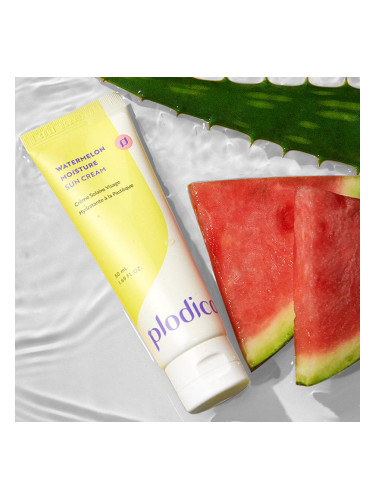 Хидратиращ слънцезащитен крем с диня SPF30 PLODICA Watermelon Moisture Sun Cream SPF30