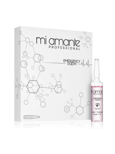 Възстановяващи ампули за третирана коса Mi Amante Emergency Room Ampoules