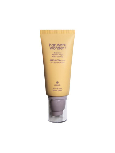 Слънцезащитен крем за лице SPF50 Haruharu Wonder Black Rice Moisture Airyfit Daily Sunscreen