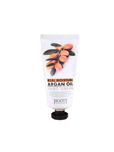 Крем за ръце с арганово масло Jigott Real Moisture Argan Oil Hand Cream