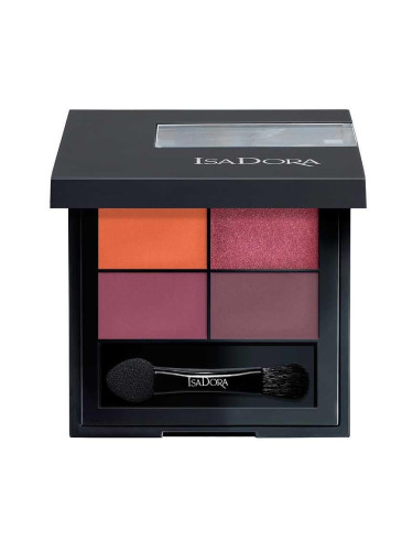 Сенки за очи четири цвята IsaDora Eye Shadow Quartet