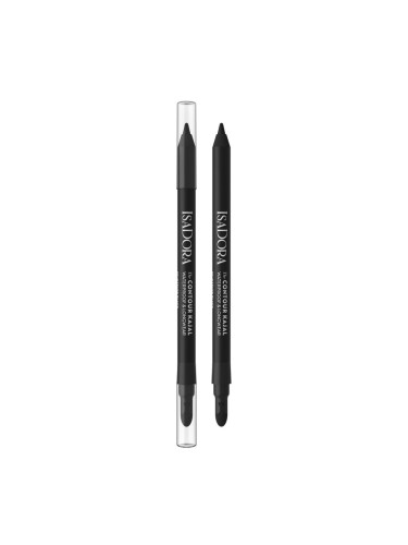 Дълготраен водоустойчив молив за очи Isadora Contour Kajal Waterproof