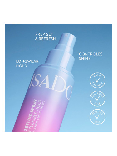 Матиращ и фиксиращ спрей за дълготраен грим IsaDora The Matte Setting Spray 