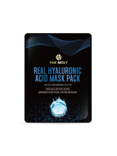 Шийт маска за лице с хиалуронова киселина PAX MOLY Real Hyaluronic Acid Mask Pack